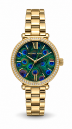 Michael Kors MK-3946 Gold Peacock Watch