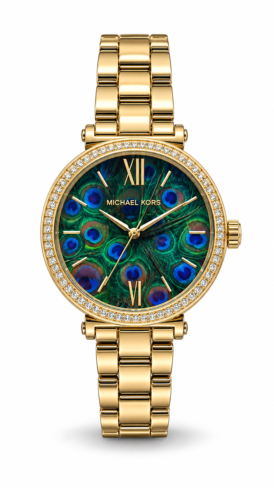 Michael Kors MK-3946 Gold Peacock Watch