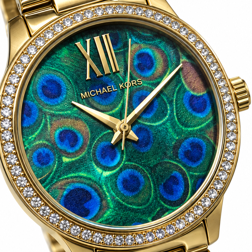 Michael Kors MK-3946 Gold Peacock Watch