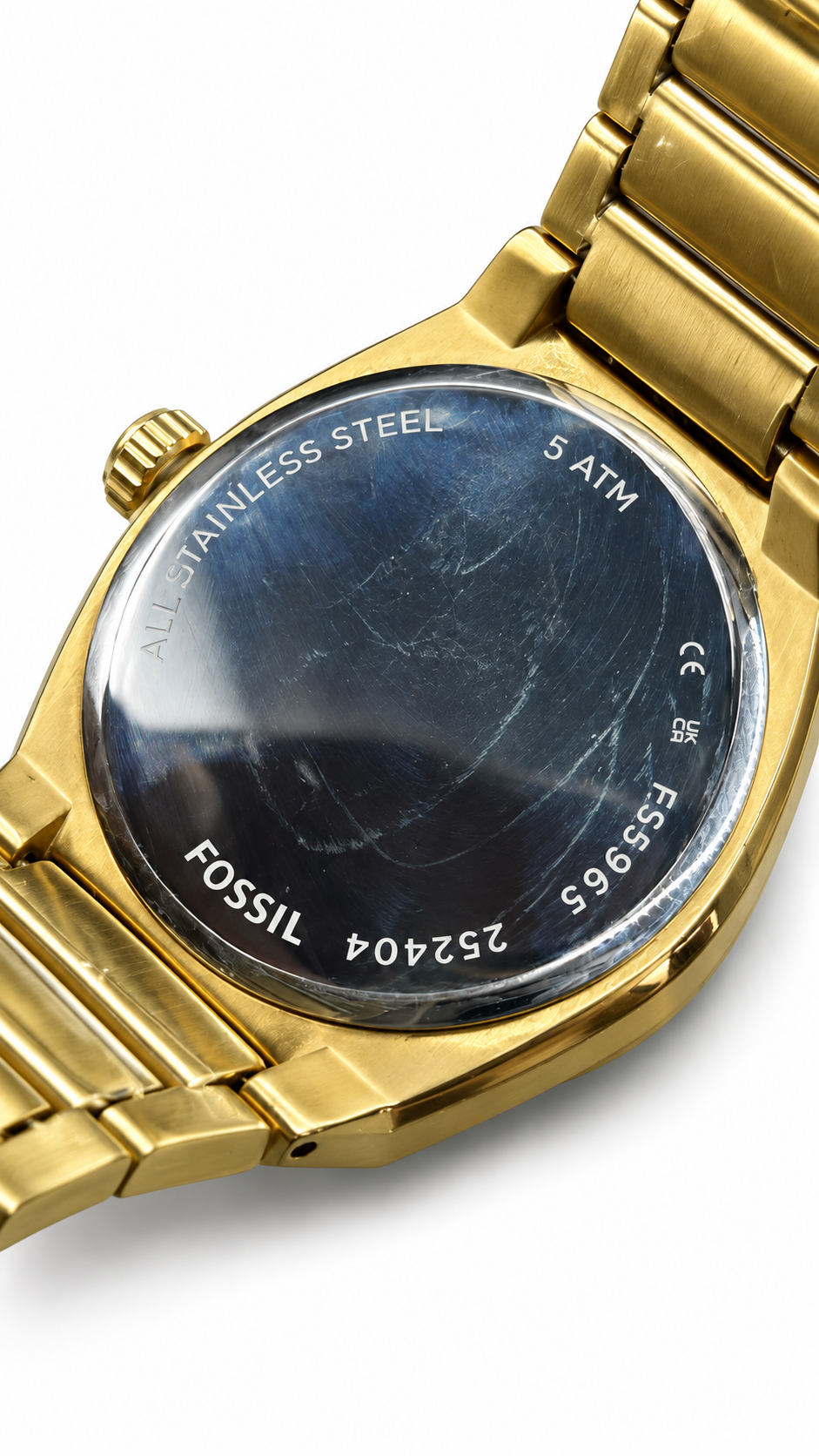 Fossil FS5965 Gold Machine Watch