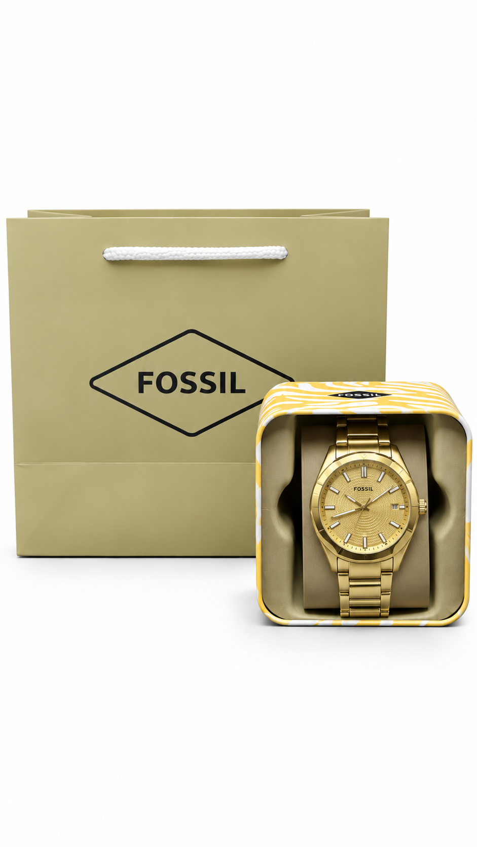Fossil FS5965 Gold Machine Watch