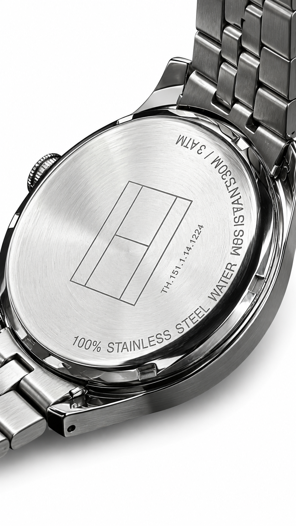 Tommy Hilfiger Blue Dial Stainless Steel Watch
