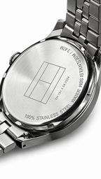 Tommy Hilfiger Blue Dial Stainless Steel Watch