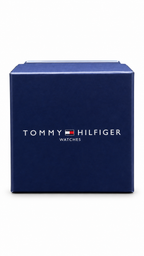 Tommy Hilfiger Gold & Black Silicone Watch