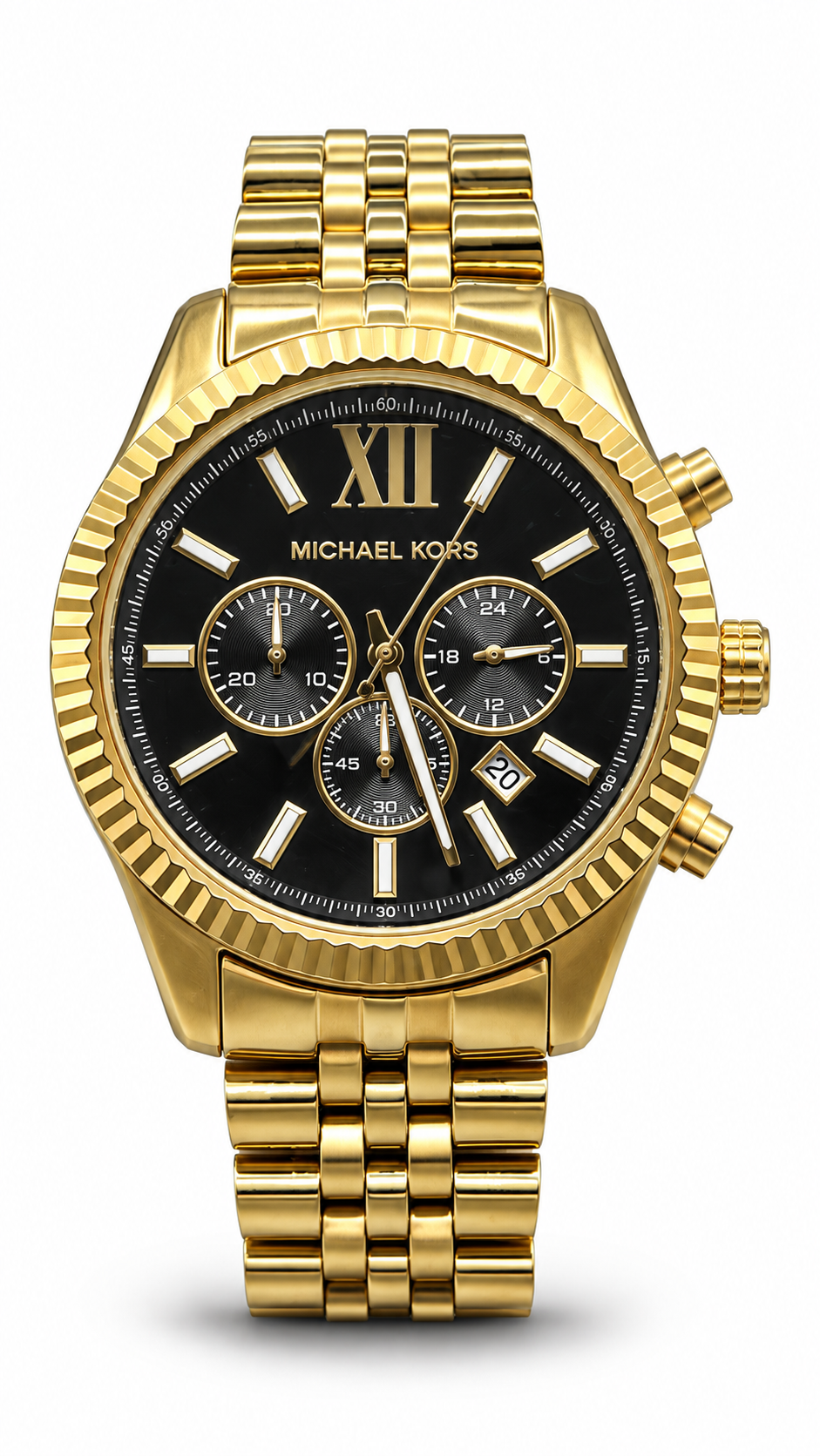 Michael Kors Lexington Gold Chronograph Watch MK8286