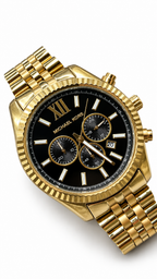 Michael Kors Lexington Gold Chronograph Watch MK8286