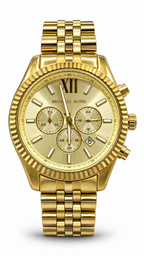 Michael Kors Lexington Gold Chronograph Watch MK8281