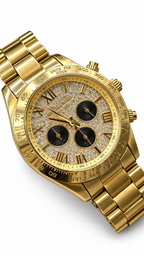 Michael Kors Camille Pavé Gold Watch MK5946