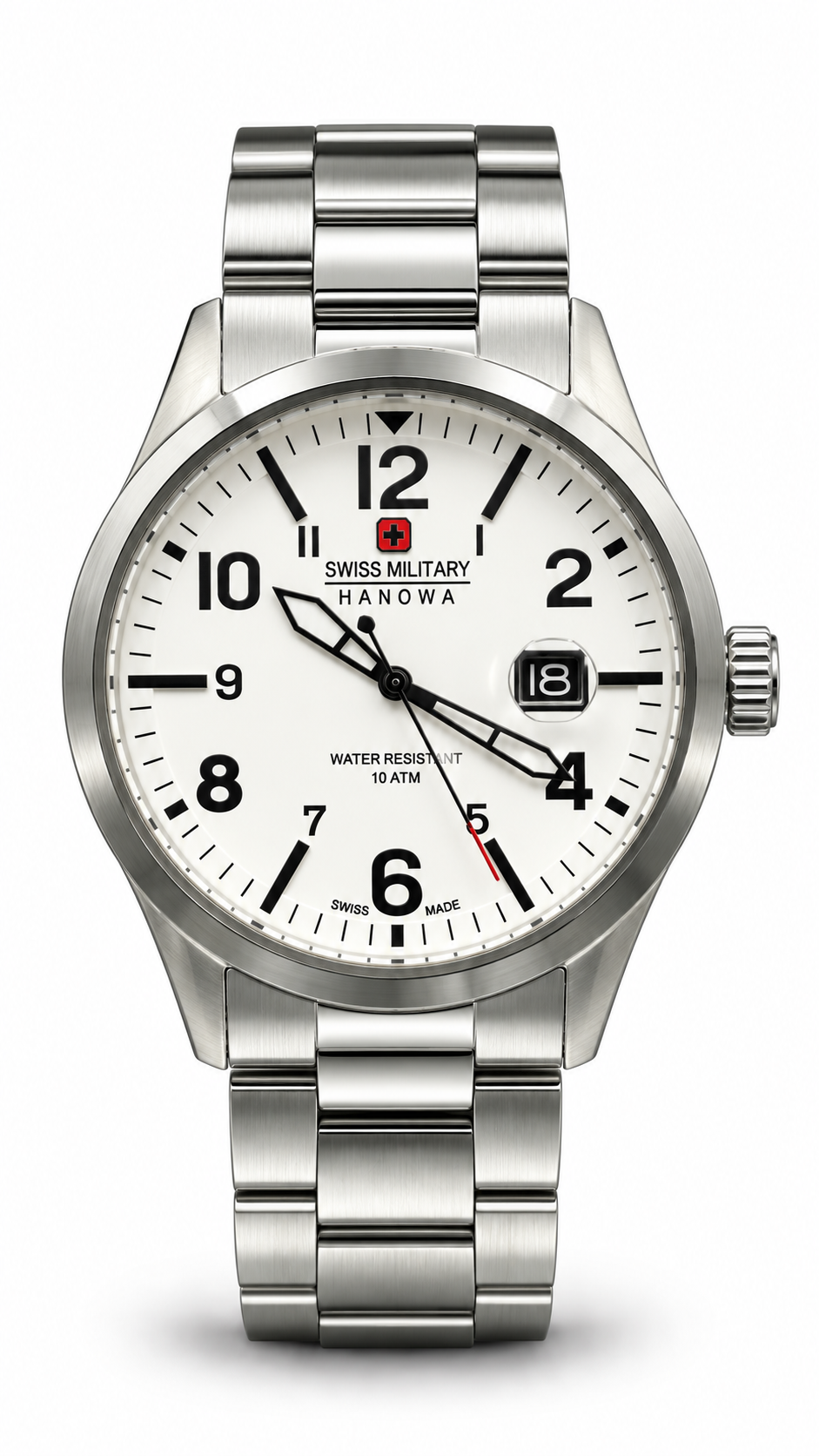 Swiss Military Hanowa White Dial Watch 06-4248