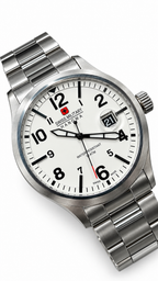 Swiss Military Hanowa White Dial Watch 06-4248
