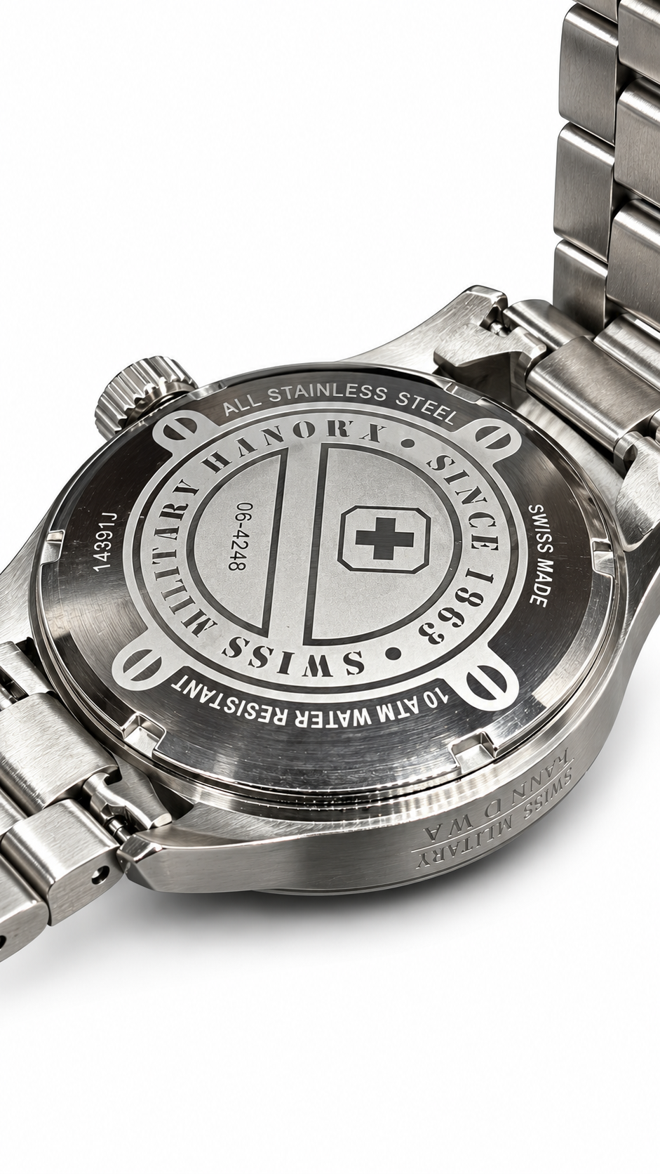 Swiss Military Hanowa White Dial Watch 06-4248