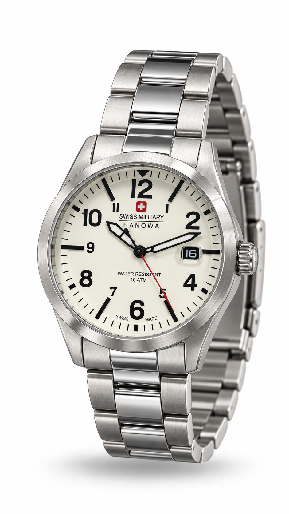 Swiss Military Hanowa White Dial Watch 06-4248