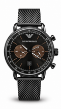 Emporio Armani Mesh Chronograph Watch