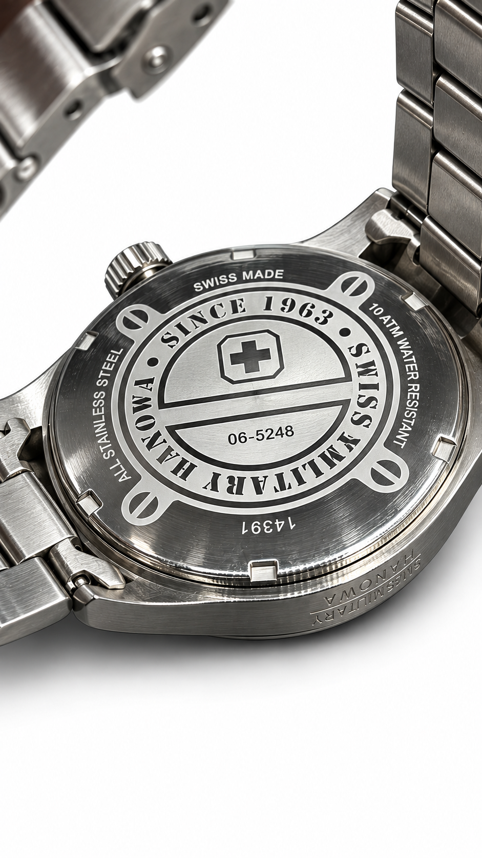 Swiss Military Hanowa Stainless Steel Watch 06-5248
