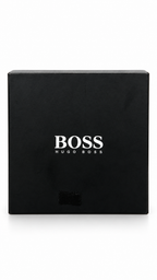 BOSS Hugo Boss HB.47.1.14.2076 Stainless Steel Rectangular Men's Watch with Black Textured Dial