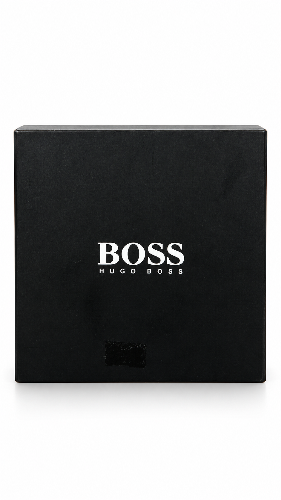 BOSS Hugo Boss HB.47.1.14.2076 Stainless Steel Rectangular Men's Watch with Black Textured Dial