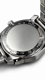 Fossil Machine Black Dial Stainless Steel Watch FS4774