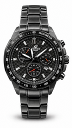 Casio Edifice Black Retrograde Chronograph EF-562