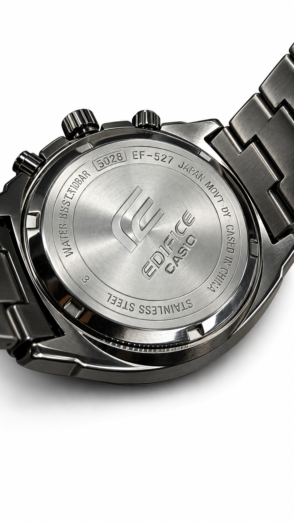 Casio Edifice Black Retrograde Chronograph EF-562