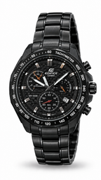Casio Edifice Black Retrograde Chronograph EF-562
