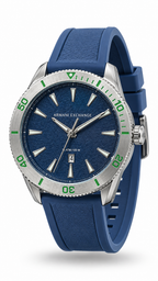 Armani Exchange Blue Silicone Watch AX1827
