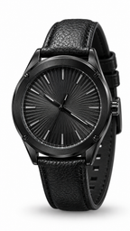 Armani Exchange Black Leather Watch AX2805