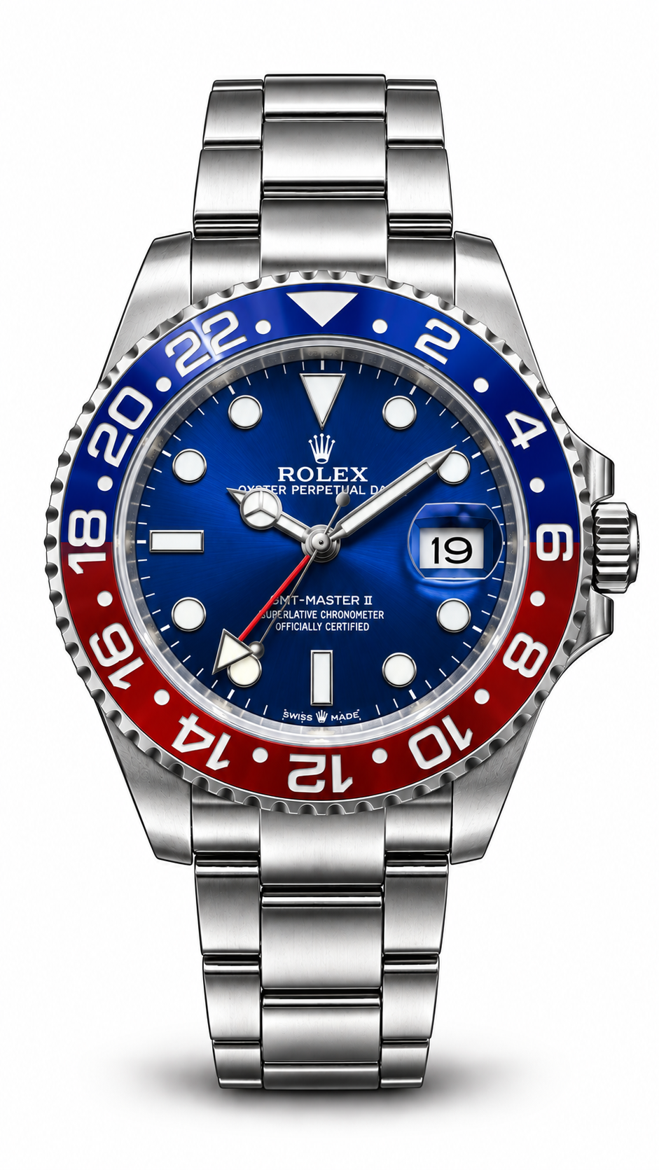 Rolex GMT-Master II Blue Dial Pepsi Watch