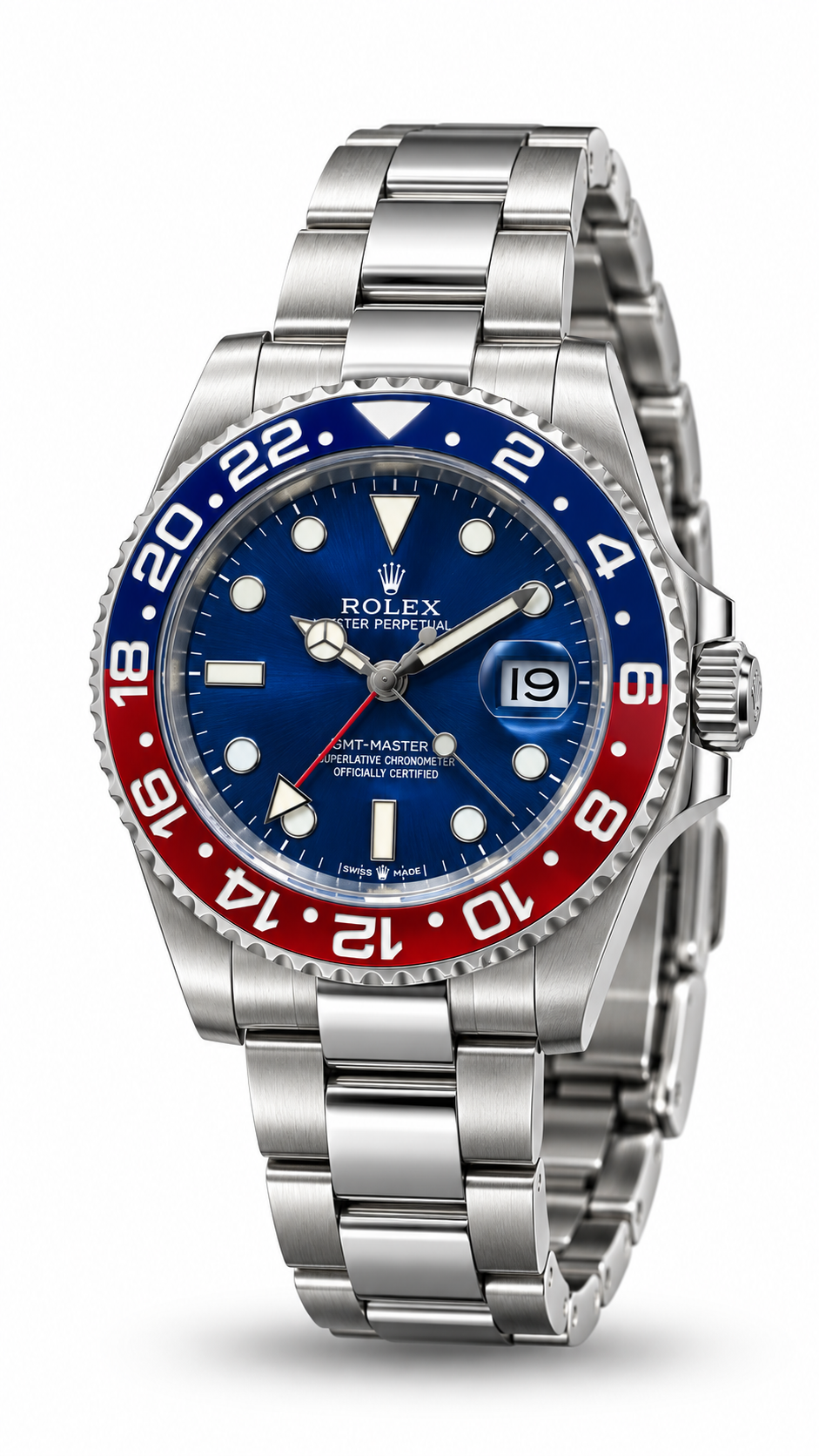 Rolex GMT-Master II Blue Dial Pepsi Watch