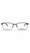 Marchon NYC M-POWELL 033 Gunmetal Metal Rectangular Eyeglasses 56mm