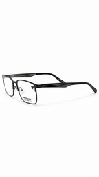 Marchon NYC M-POWELL 033 Gunmetal Metal Rectangular Eyeglasses 56mm