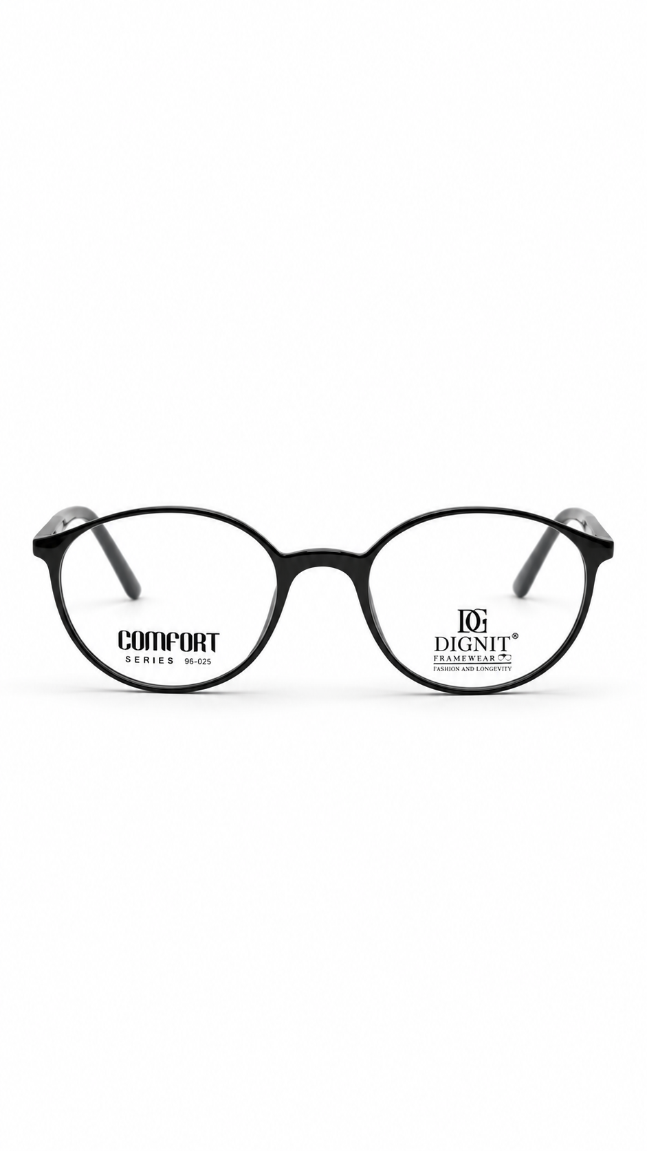 Dignit DG-025 Comfort Series Round Eyeglasses (47mm)
