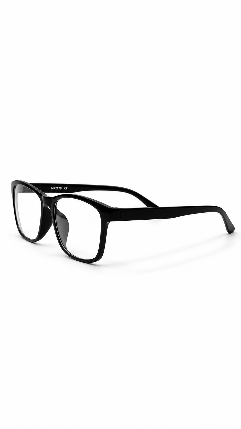 Black Square 3D Polarized Sunglasses