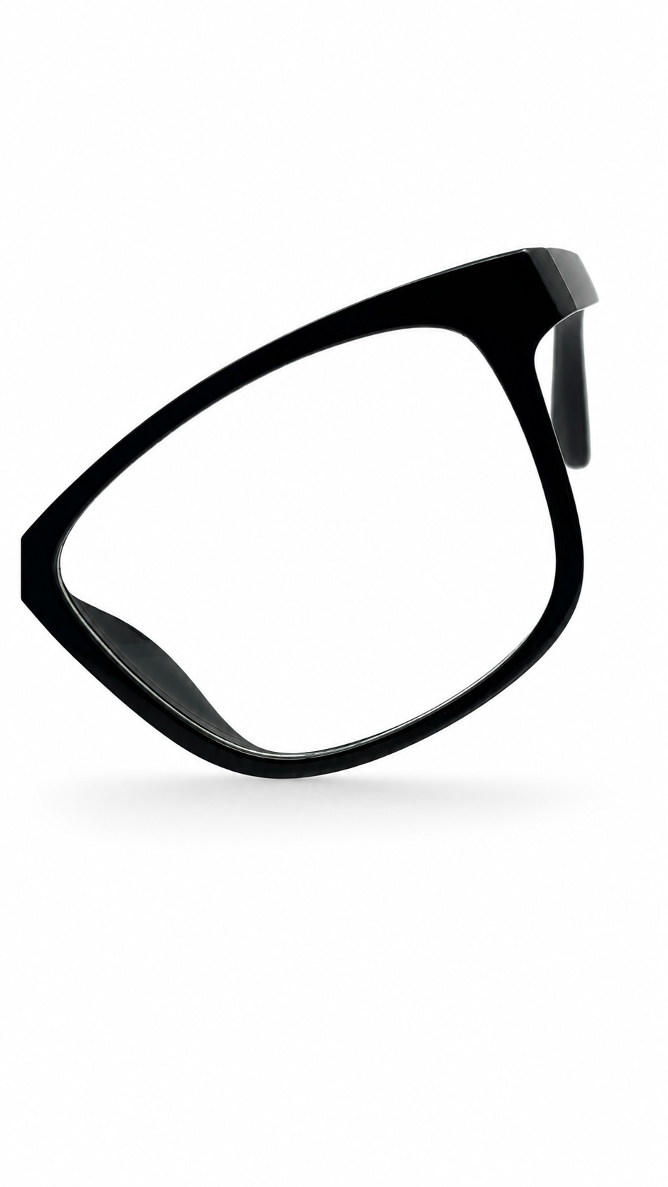 Black Square 3D Polarized Sunglasses