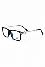 Ray-Ban 4818100  Blue & Black Rectangular Optical Eyeglasses
