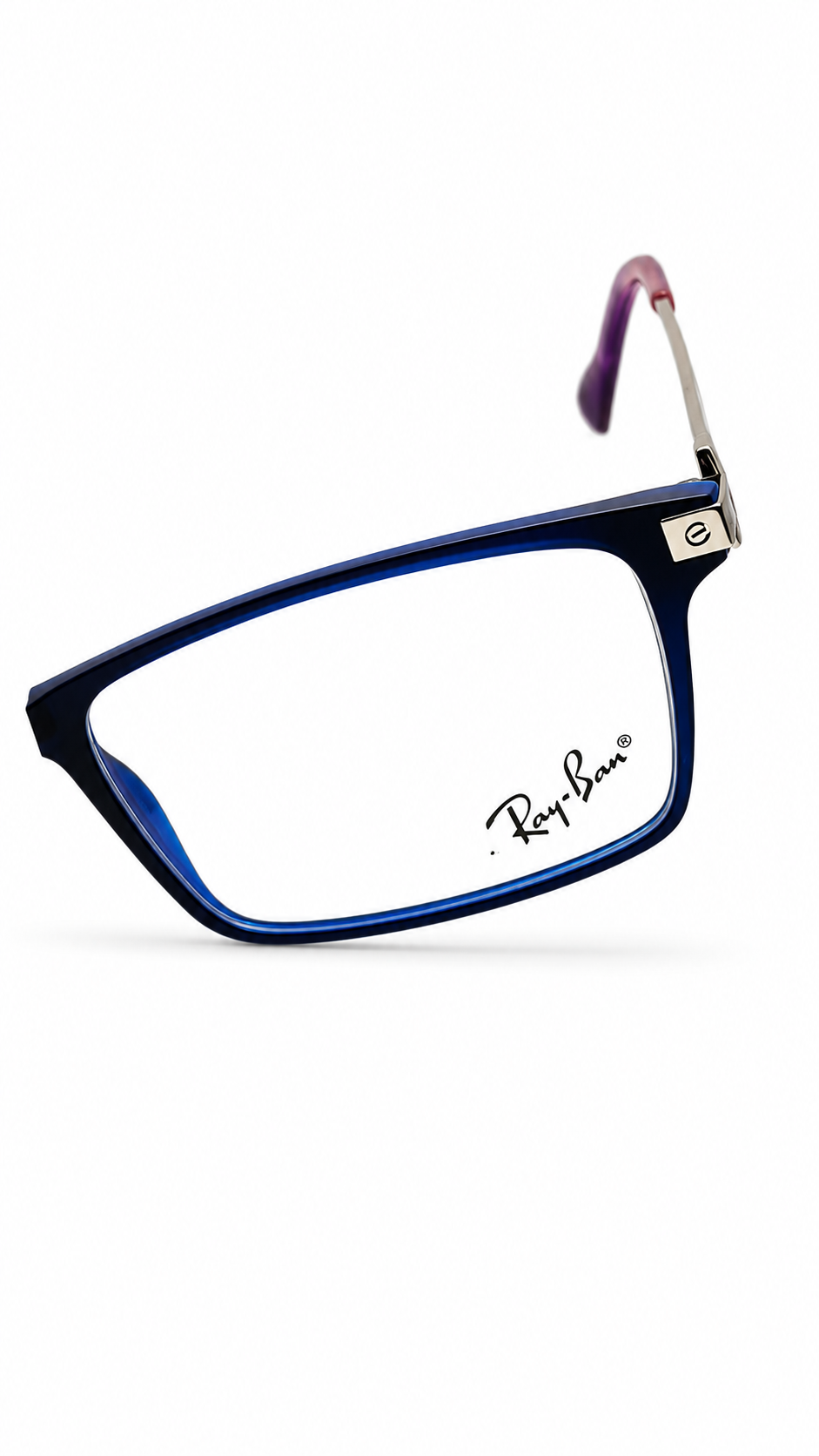 Ray-Ban 4818100  Blue & Black Rectangular Optical Eyeglasses