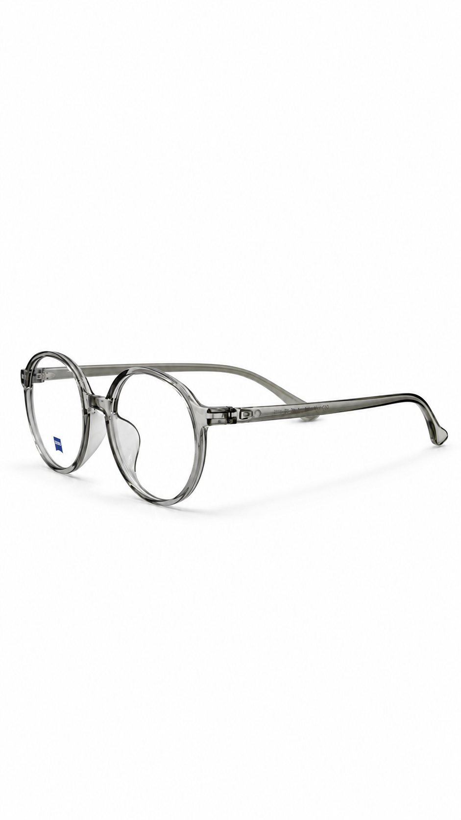 Clear Crystal Round Optical Eyeglasses – HC61027