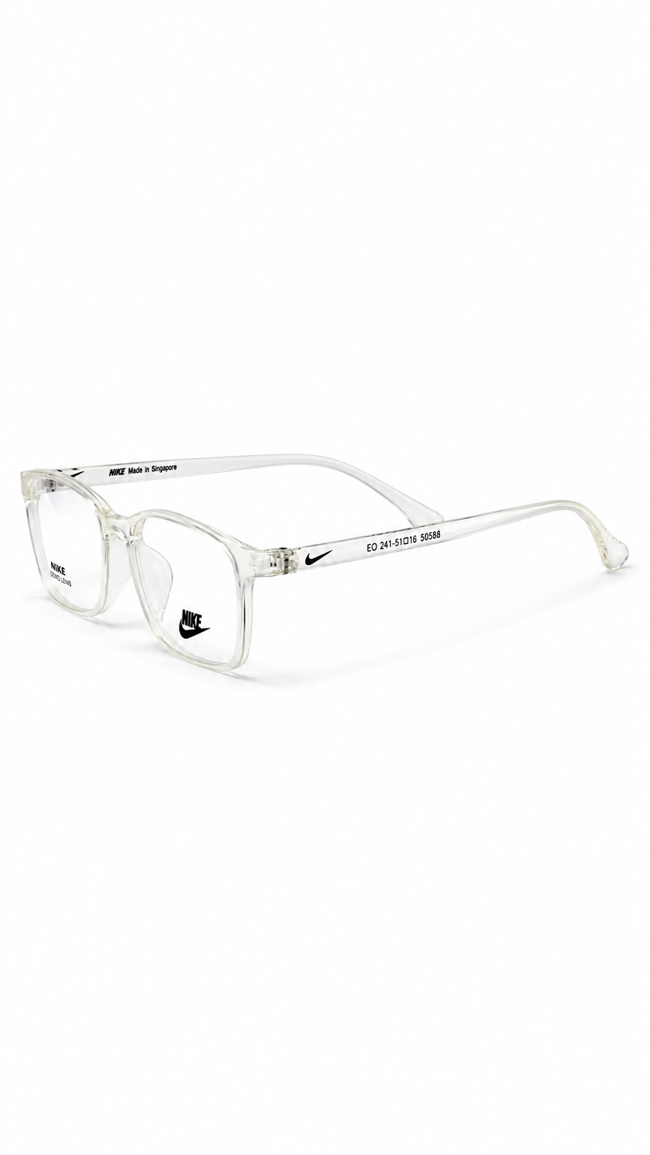 Nike 98202 Clear Rectangular Optical Glasses