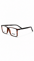 Market Eyewear Tortoise Rectangular Optical Glasses – Classic Full-Rim Frame
