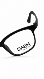 DASH from TITAN Classic Rectangular Eyeglasses – Black Frame