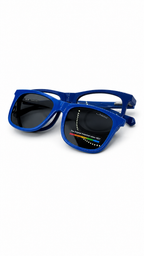 Polaroid PLD 8050/CS  Blue Polarized Sunglasses – Classic Square Frame