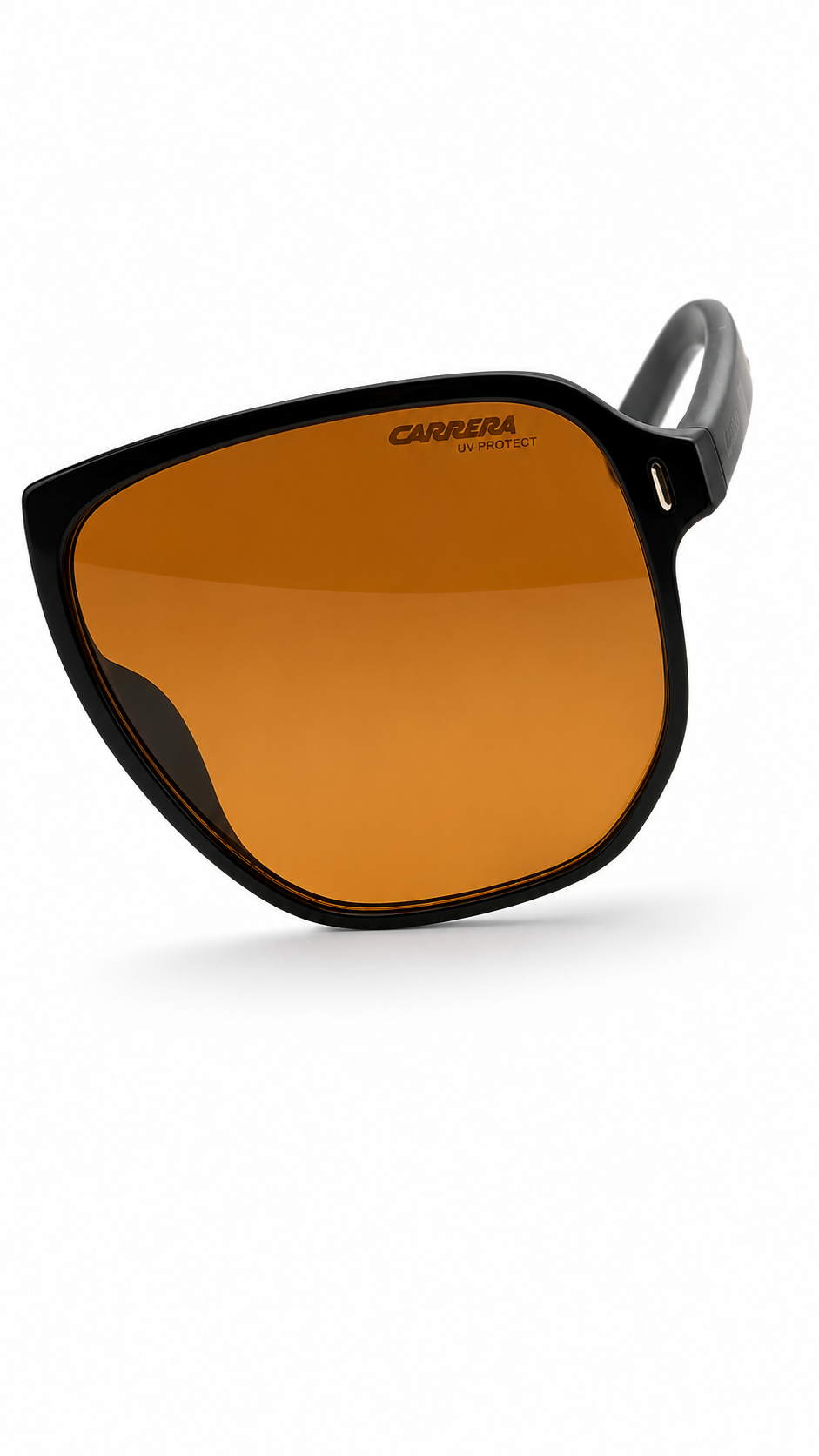 Carrera 6816 C2 Black Square Sunglasses with Brown Lenses – Retro Style