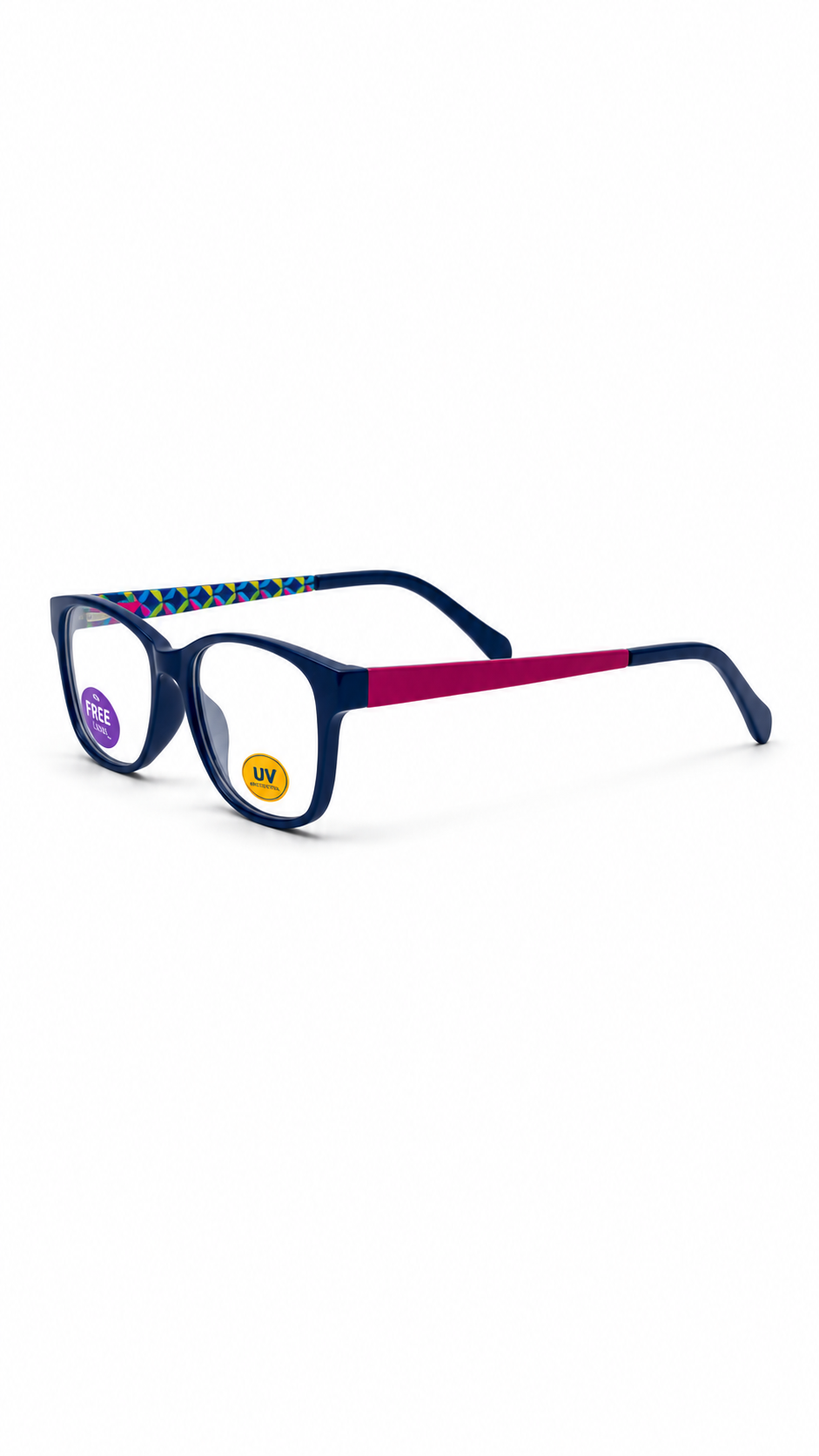 Crayola Kids Eyeglasses – Navy Blue Full-Rim Prescription Frames