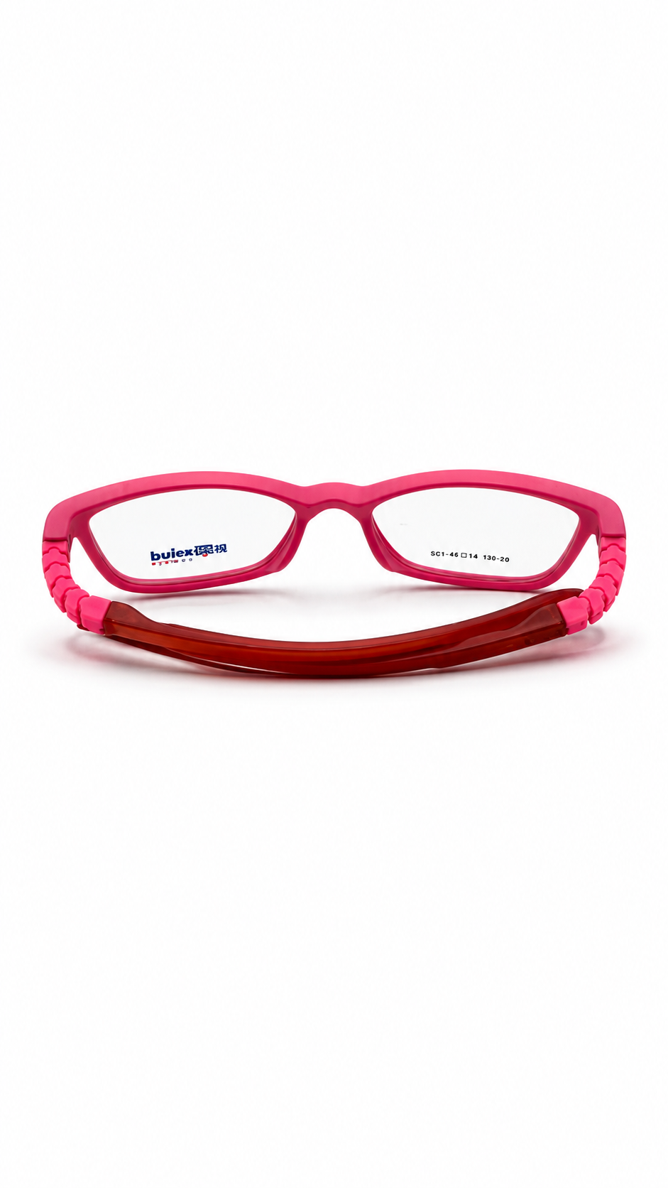 Rooasiud Eyeglasses – Pink Full-Rim Rectangle Prescription Frames