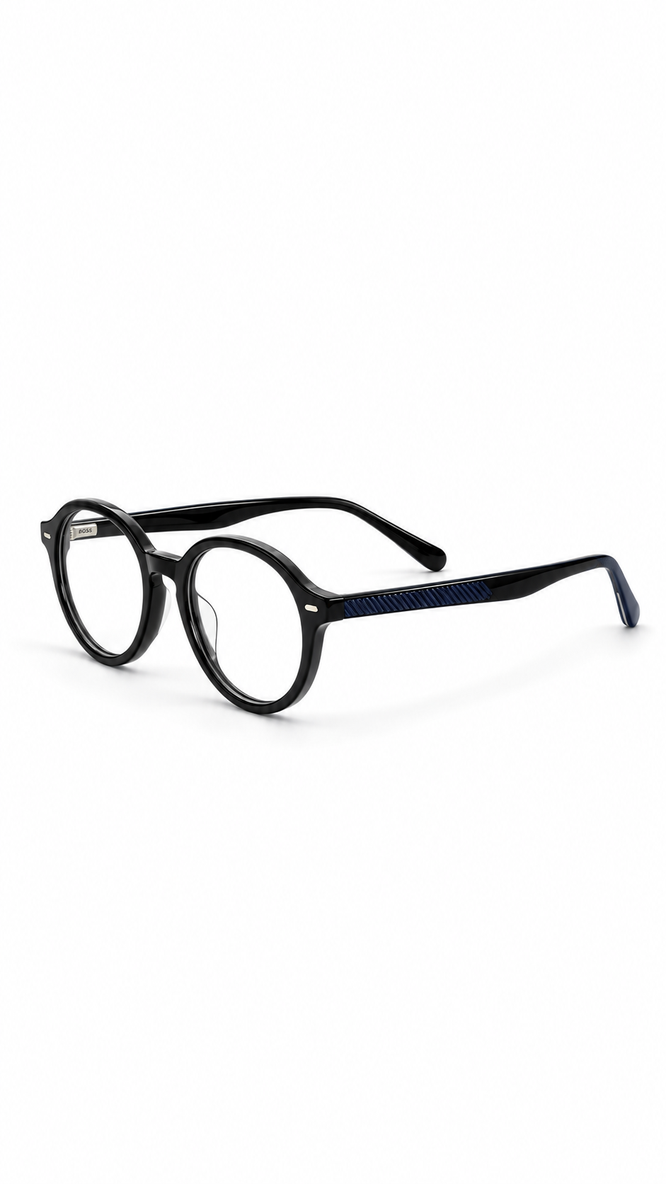 Black Round Eyeglasses – Classic Full-Rim Optical Frames