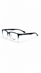 VIGCOM VG209 C3 Eyewear Black & Clear Rectangular Eyeglasses – Full Rim Optical Frames