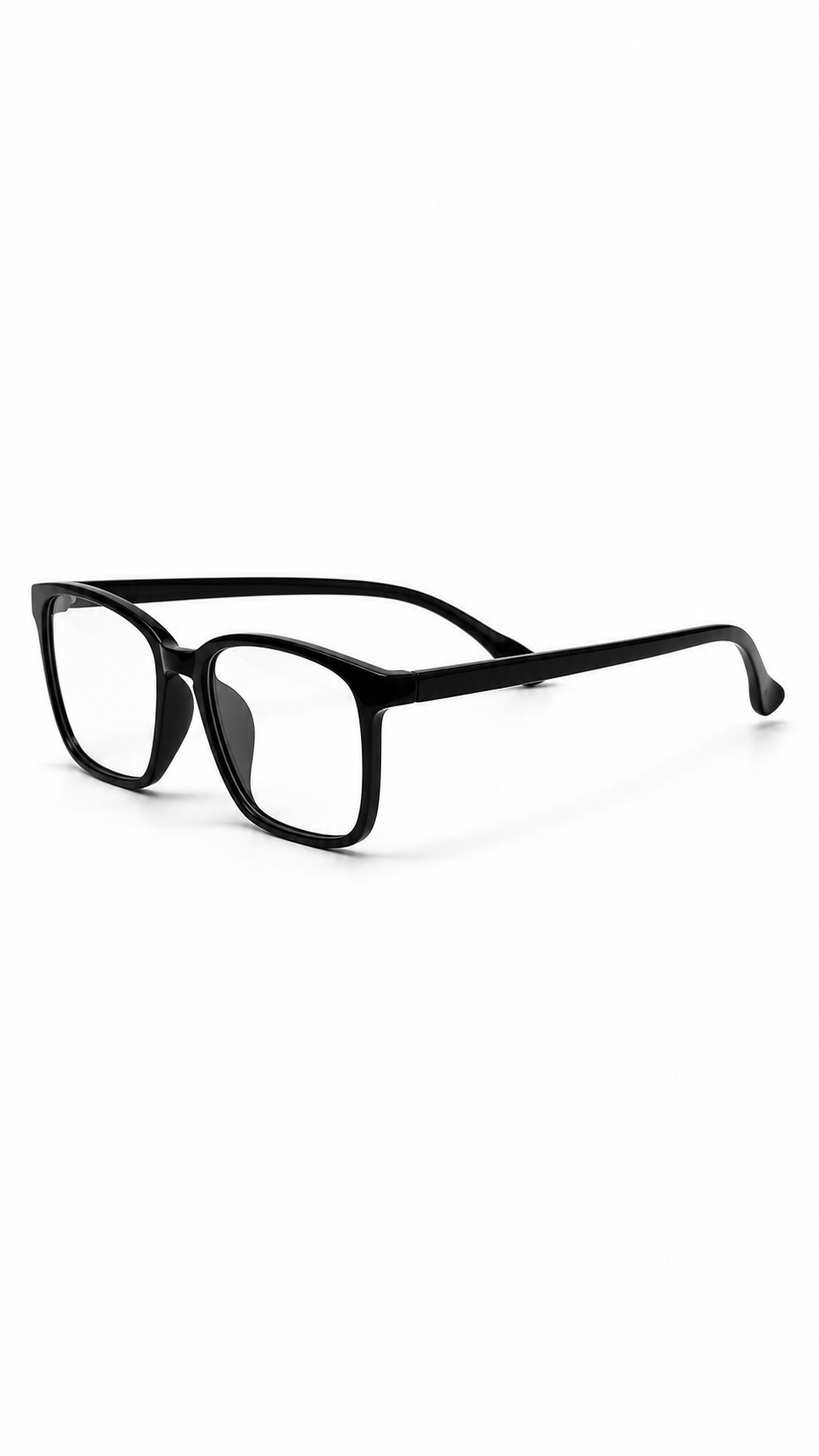 Classic Black HC61018 Rectangular Eyeglasses – 52-16-143
