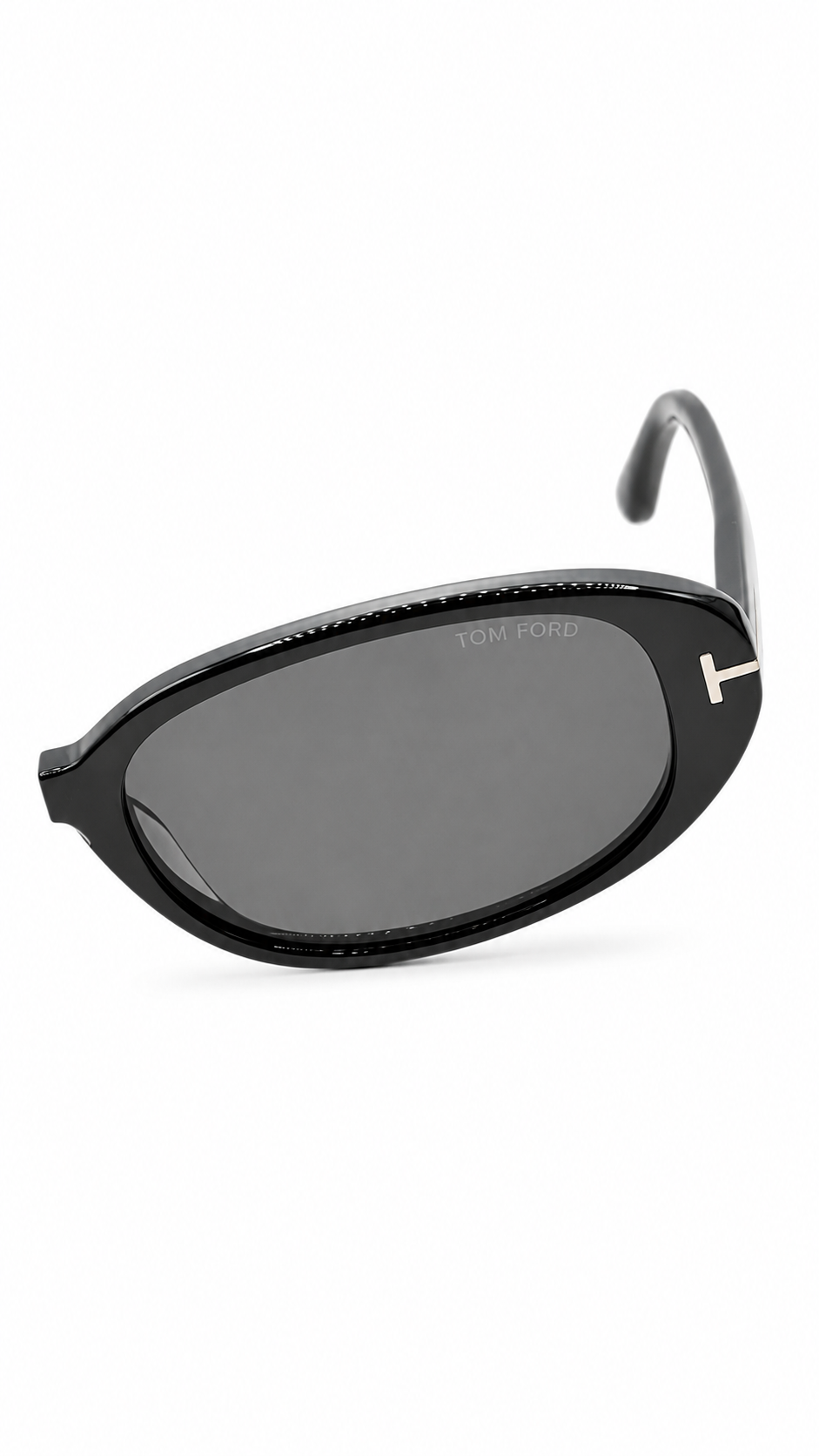 Tom Ford TF1364-K 01A Grey Oval Sunglasses – Classic Luxury Designer Eyewear