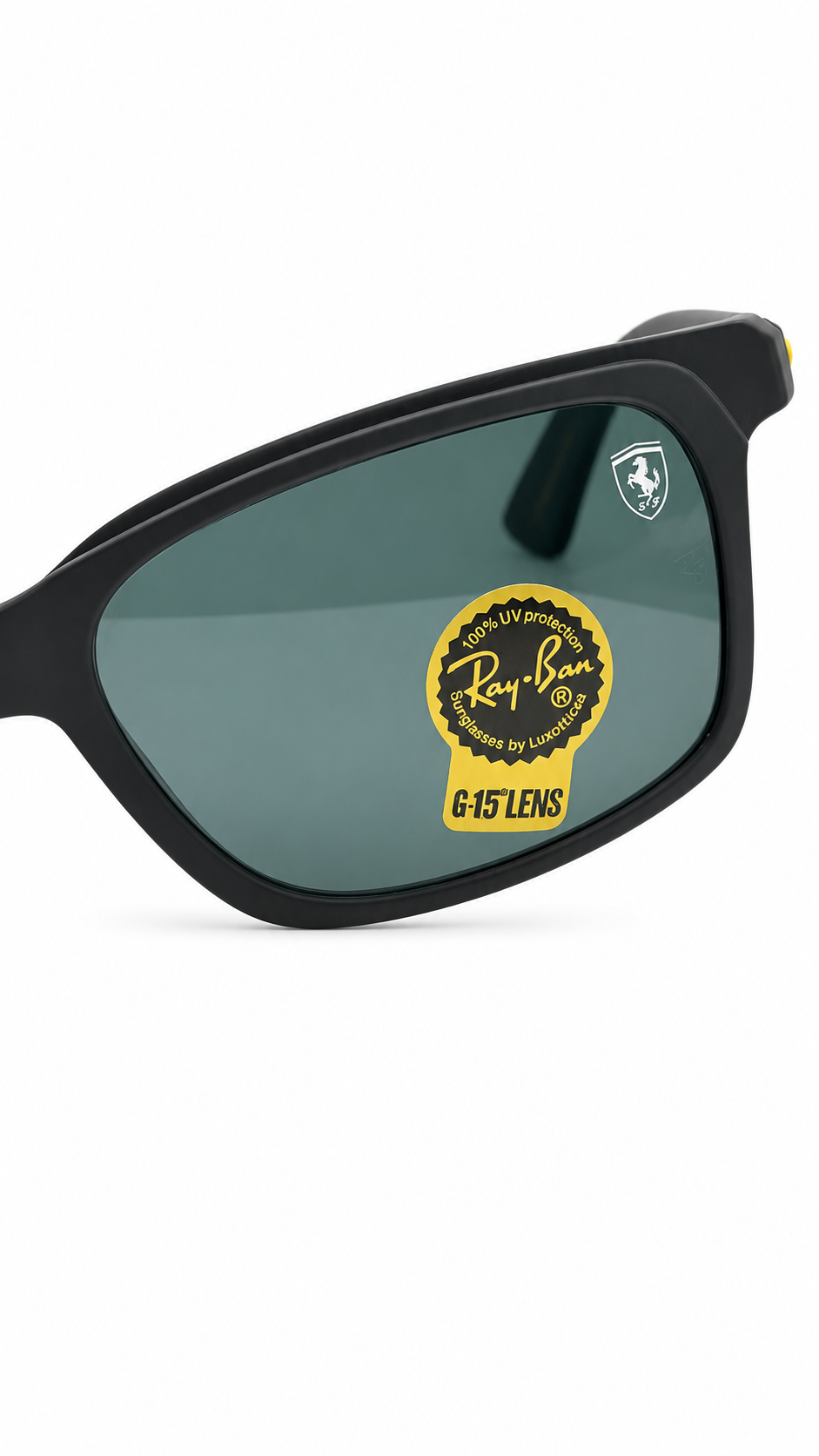 Ray-Ban Square Frame Sunglasses – Black G-15 Lenses