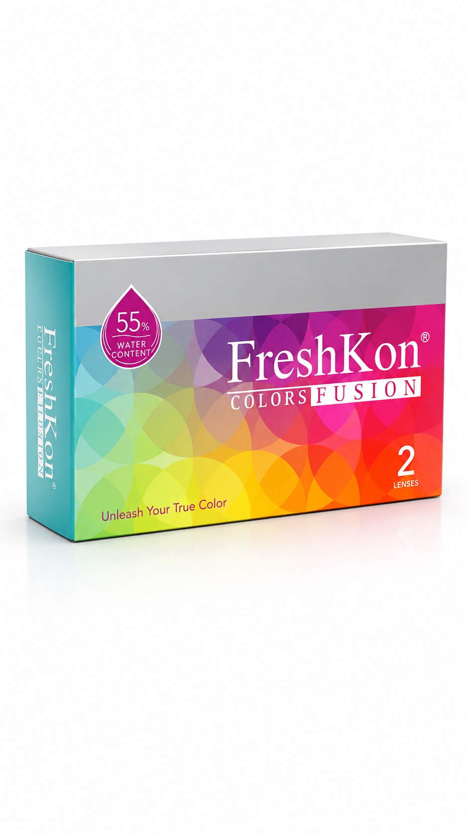 Freshkon Colour Fusion Perky Brown Contact Lenses