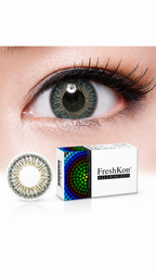FreshKon Alluring Eyes Contact Lenses-Urban Grey